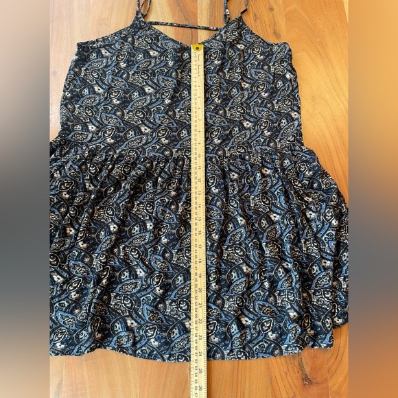 American Eagle Outfitters Navy Paisley Mini Dress - Picture 10 of 10